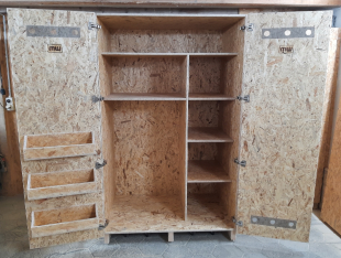 Sattelschrank OSB "Spezial"