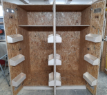 Sattelschrank OSB "Spezial"