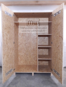 Sattelschrank OSB "Standard"